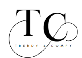 trendy and comfy logo on website